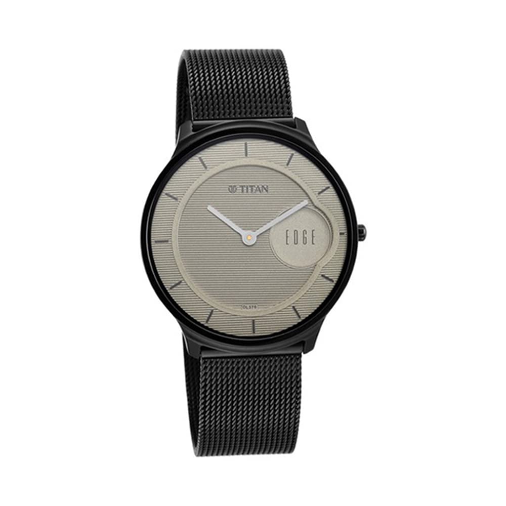 Titan Baseline Analog Beige Watch