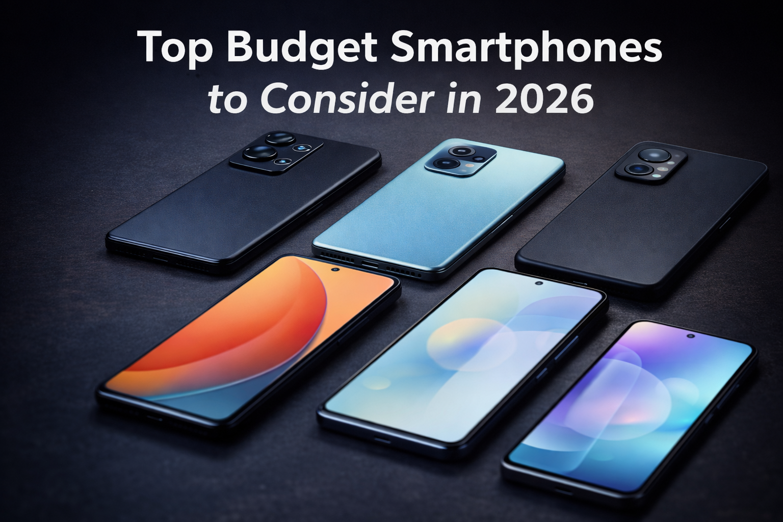 Top budget smartphones to consider in 2026